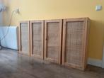 Twee bewerkte IKEA IVAR kasten met rotan, Huis en Inrichting, Woonaccessoires | Kamerschermen, Ophalen, Gebruikt