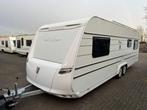 Tabbert Paris 685 | Volautomatische mover, Caravans en Kamperen, Schokbreker, Bedrijf, Treinzit, 6 tot 7 meter