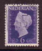 Nederland 1947 476 Wilhelmina 6c, Gest, Postzegels en Munten, Postzegels | Nederland, Ophalen of Verzenden, Na 1940, Gestempeld
