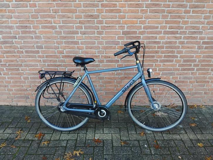 Sparta 56 cm transportfiets., Fietsen en Brommers, Fietsen | Heren | Herenfietsen, Gebruikt, Overige merken, 53 tot 57 cm, Versnellingen