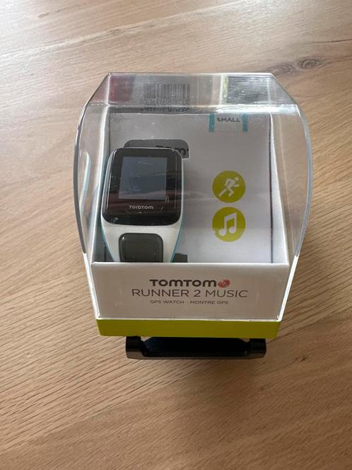 TomTom Runner 2 Music GPS Horloge - Nieuw, Sieraden, Tassen en Uiterlijk, Activity trackers, Nieuw, Zwart, Waterdicht, Ophalen of Verzenden