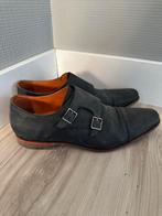 Stijlvolle gespschoenen maat 9,5, Kleding | Heren, Schoenen, Blauw, Van Lier, Ophalen of Verzenden, Gespschoenen