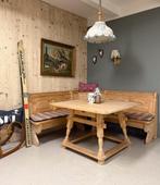 Alpen Stube set | Oostenrijkse eethoek | Hoekbank Hout Tafel, Huis en Inrichting, Ophalen, Hout
