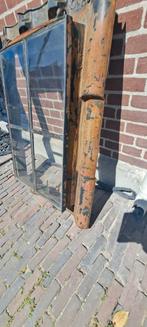 Nostalgisch gietijzeren 9 pans uitzetraam, Doe-het-zelf en Verbouw, Glas en Ramen, Ophalen, Gebruikt, Minder dan 80 cm, Minder dan 80 cm