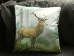 sierkussen edelhert, Ophalen of Verzenden, Nieuw, Overige kleuren, Vierkant
