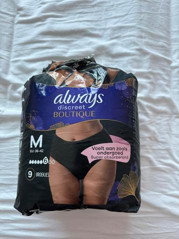 Always discreet boutique - zwart (8 stuks) beschikbaar voor biedingen