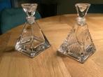 Kristallen karafjes loodkristal 24% Riva en Bari, Antiek en Kunst, Antiek | Glas en Kristal, Ophalen of Verzenden