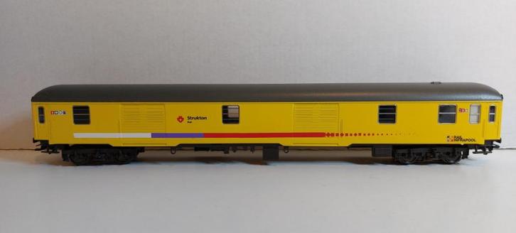 Strukton Dienst-Werkplaatswagen *MFX Full Sound* Lezen (11), Hobby en Vrije tijd, Modeltreinen | H0, Nieuw, Wagon, Wisselstroom