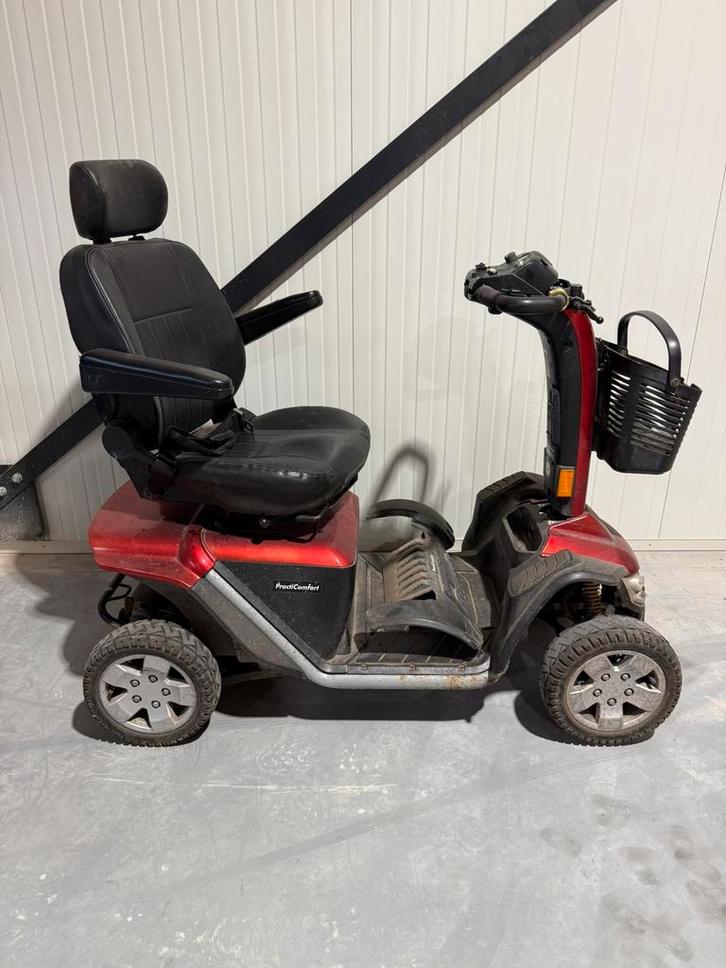 Practicomfort scootmobiel, voor onderdelen of reparatie, Diversen, Brommobielen en Scootmobielen, Gebruikt, Pride, 36 t/m 45 km
