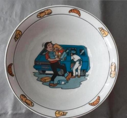 Schaaltje Porselein Suske en Wiske, Huis en Inrichting, Keuken | Servies, Zo goed als nieuw, Schaal of Schalen, Overige stijlen