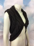 Sutherland bruin gebreid vest maat L (4B47), Kleding | Dames, Tweedehands verkoop, Bruin, Ophalen of Verzenden, Tweedehands verkoop