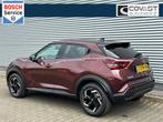 Nissan Juke 1.0 DIG-T N-Connecta Led/Camera/AppleCarPlay/And, Auto's, Voorwielaandrijving, Overige kleuren, Leder en Stof, Bedrijf