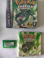Pokemon Emerald, inclusief doosje en handleiding, Spelcomputers en Games, Games | Nintendo Game Boy, Vanaf 3 jaar, Avontuur en Actie