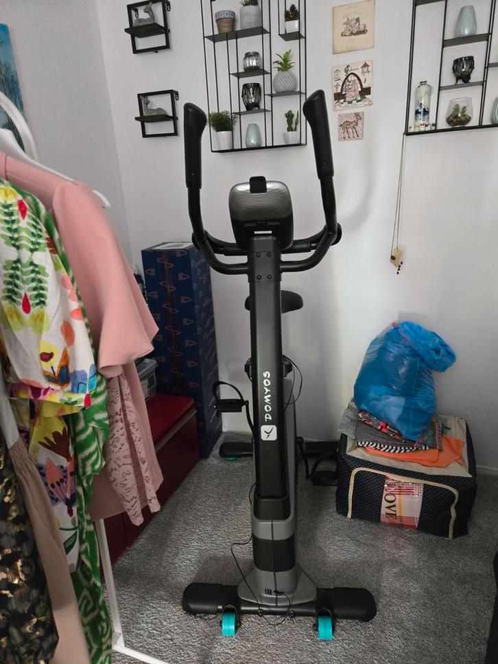 Domos Hometrainer C3.0 - Perfect voor Thuis!, Sport en Fitness, Fitnessapparatuur, Zo goed als nieuw, Hometrainer, Benen, Metaal