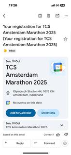 Amsterdam Half Marathon, Tickets en Kaartjes, Evenementen en Festivals, Eén persoon