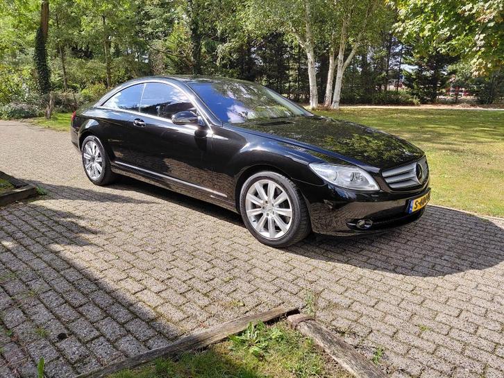 Mercedes-Benz CL 5.5 Cl500 Coupe AUT 2006 Zwart, Auto's, Mercedes-Benz, Particulier, CL, Achteruitrijcamera, Adaptieve lichten