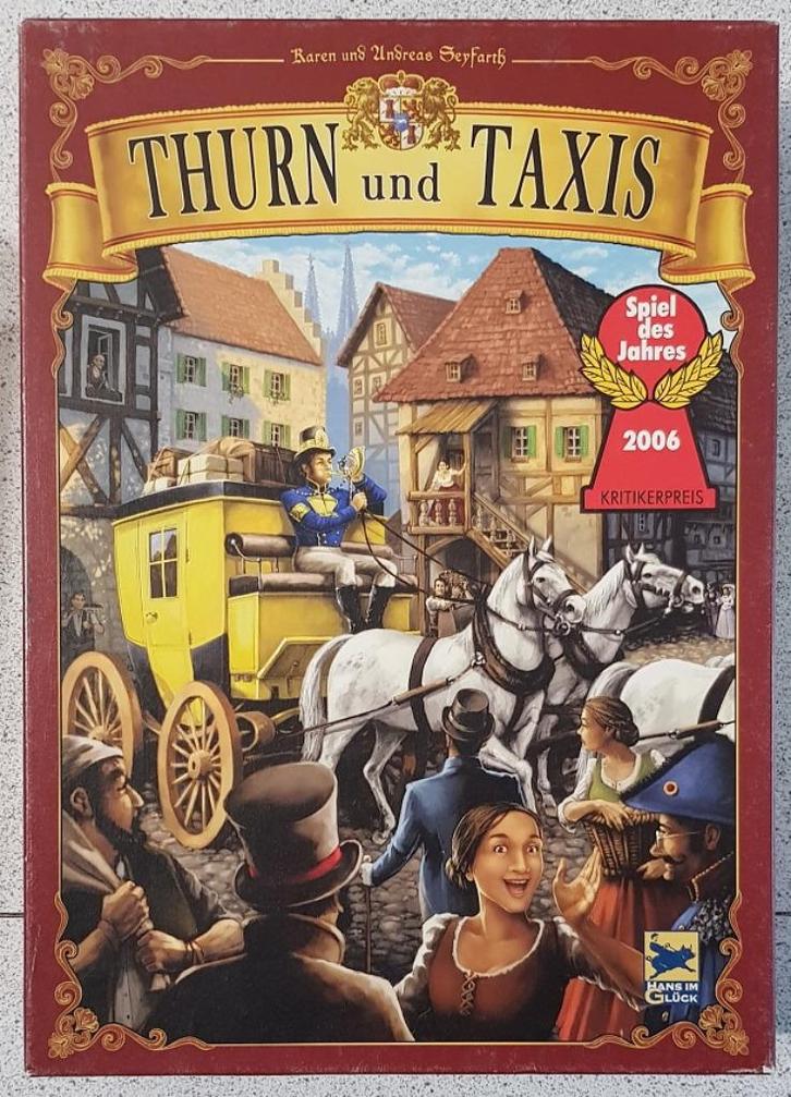 Thurn und Taxis, Hobby en Vrije tijd, Gezelschapsspellen | Bordspellen, Zo goed als nieuw, Een of twee spelers, Drie of vier spelers