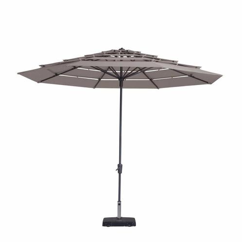 Madison parasol Syros Open Air (ø350 cm), Tuin en Terras, Parasols, Nieuw, Stokparasol, 2 tot 3 meter, Ophalen