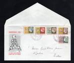 Nederland Kind 1953 E15 beschreven met open klep, Postzegels en Munten, Verzenden, Envelop