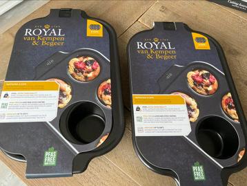 Royal van kempen en begeer 2 nieuwe muffin vormen beschikbaar voor biedingen