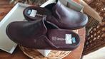Nieuw lederen slippers maat 45., Ophalen of Verzenden, Nieuw, Bruin