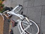 Witte  meisjesfiets, Fietsen en Brommers, Gebruikt, Versnellingen, Minder dan 47 cm, Ophalen