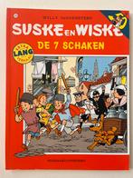 Suske en wiske 245 de 7 schaken eerste 1e 1ste druk, Eén stripboek, Ophalen of Verzenden, Zo goed als nieuw