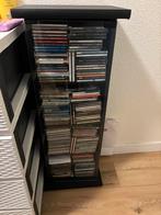 CD toren inclusief alle cd’s, Ophalen, Zo goed als nieuw, Kunststof, Cd's