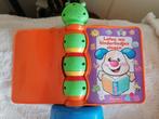 Fisher price baby speeltje, rups liedjesboek, uren speelplez, Ophalen, Gebruikt, Overige typen, Met licht