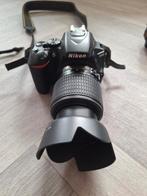Nikon D5600 met 2 lenzen. (5400 clicks.), Audio, Tv en Foto, Fotocamera's Digitaal, Ophalen of Verzenden, Gebruikt, Nikon