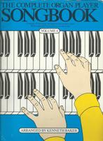 The Complete  Organ Player Songbook volume 4, Muziek en Instrumenten, Bladmuziek, Gebruikt, Ophalen of Verzenden, Keyboard, Thema
