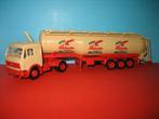 Reineke  - Bulk  MERCEDES met tank-oplegger  Herpa, Ophalen of Verzenden, Zo goed als nieuw, Bus of Vrachtwagen, Herpa