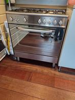 Bestron gas vernuis met 5 pitten en electrische oven/grill, Witgoed en Apparatuur, Fornuizen, Ophalen, Gebruikt, Grill, 4 kookzones