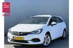 Opel Astra Sports Tourer BWJ 2021 1.2 111 PK Edition TREKHAA, Voorwielaandrijving, 1199 cc, Leder en Stof, Wit