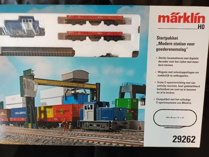 MARKLIN GOEDEREN OPSLAG   29285  ZGAN, Hobby en Vrije tijd, Modeltreinen | H0, Zo goed als nieuw, Treinset, Wisselstroom, Märklin