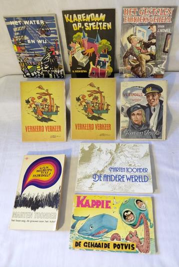 9 Nostalgische Boekjes (mapjes) vanaf 1951 beschikbaar voor biedingen