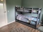Stapelbed met extra bedlade, Ophalen, Gebruikt, 90 cm, Tweepersoons