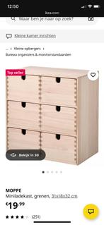 Organizer, miniladekast IKEA NIEUW, Zo goed als nieuw, Minder dan 100 cm, 25 tot 50 cm, 50 tot 100 cm