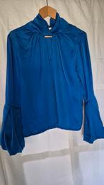 Ambika zgan cobalt blauwe blouse mt M wijde mouwen, Kleding | Dames, Maat 38/40 (M), Blauw, Ophalen of Verzenden, Zo goed als nieuw