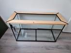 Aquariumbak met deksel en toebehoren voor hamster, Dieren en Toebehoren, Ophalen, Gebruikt, Kooi, Hamster