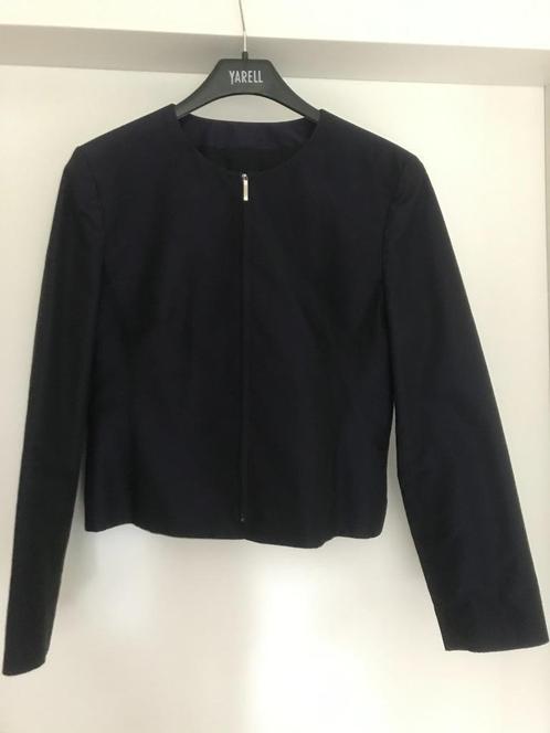 Yarrel: NIEUW zwart-blauwpaars luxe jasje maat S, Kleding | Dames, Jasjes, Kostuums en Pakken, Nieuw, Jasje, Maat 36 (S), Zwart