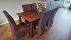Teak Houten Tafel (180*90), Huis en Inrichting, Tafels | Eettafels, Ophalen, Teakhout, 50 tot 100 cm, Zo goed als nieuw