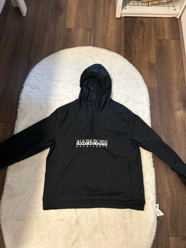 Napapijri jas, L, Ophalen of Verzenden, Zo goed als nieuw, Blauw