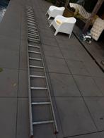 Aluminium ladder, Doe-het-zelf en Verbouw, Ladders en Trappen, Ophalen of Verzenden, Zo goed als nieuw, 4 meter of meer