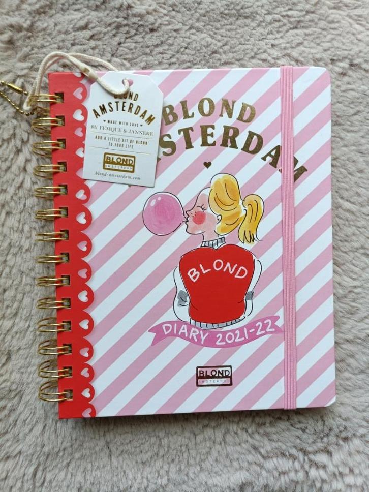 Blond Amsterdam agenda 2021-2022 nieuw, Huis en Inrichting, Woonaccessoires | Overige, Nieuw, Ophalen of Verzenden