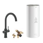 GROHE Red Duo kokendwaterkraan, Ophalen, Metaalstraat 2, 2718 SW Zoetermeer, Zwart, Nieuw