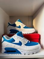 Nike air max 90 blauw-wit maat 46, Kleding | Heren, Schoenen, Sneakers of Gympen, Verzenden, Blauw, Nieuw
