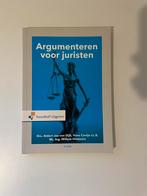 Argumenteren voor juristen HBO, Boeken, Ophalen of Verzenden, Zo goed als nieuw