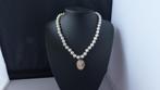 ZOETWATERPAREL ketting/oorhanger-set, Verzenden, Overige materialen, Ketting