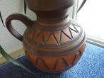 Grote vintage keramische vaas met decor i.z.g.st,, Antiek en Kunst, Ophalen